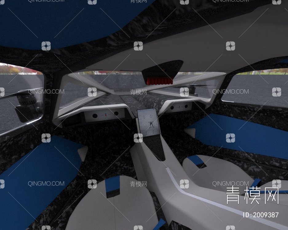 小鹏旅航者X2飞行汽车3D模型下载【ID:2009387】
