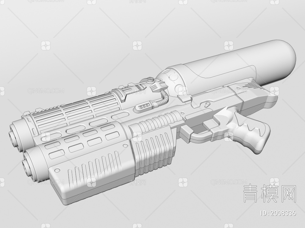玩具枪3D模型下载【ID:2008336】