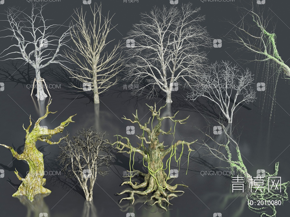 枯树3D模型下载【ID:2010080】