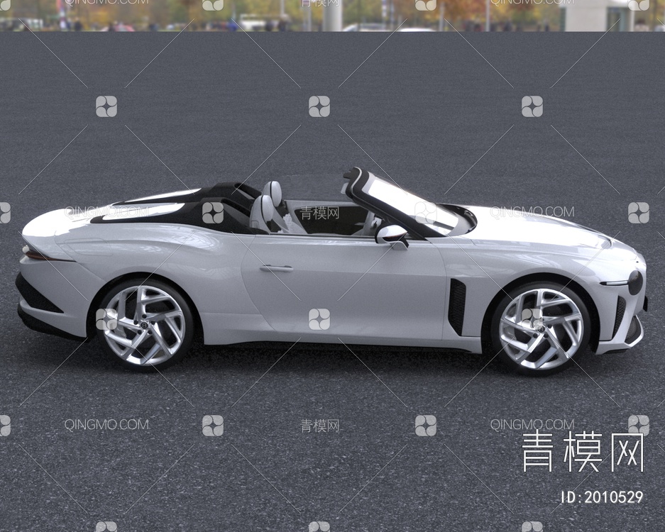 2021款宾利穆莱纳Bacalar汽车3D模型下载【ID:2010529】