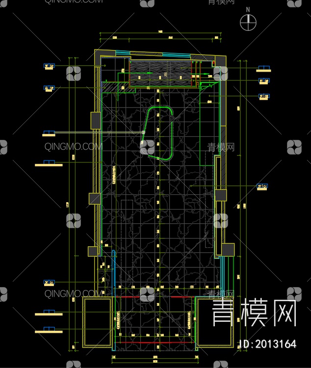 老三届·悦湖营销中心方案设计施工图【ID:2013164】