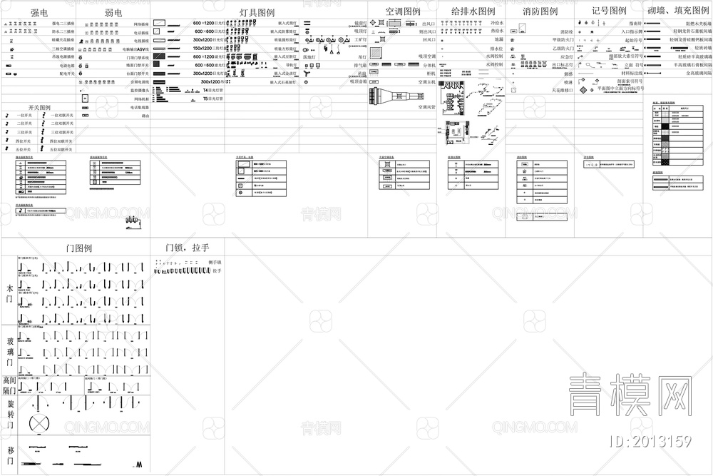 水电制图图例模块【ID:2013159】