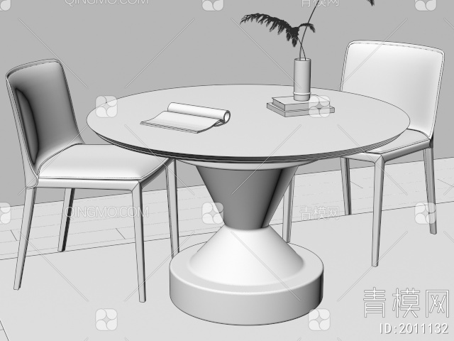 餐桌椅3D模型下载【ID:2011132】