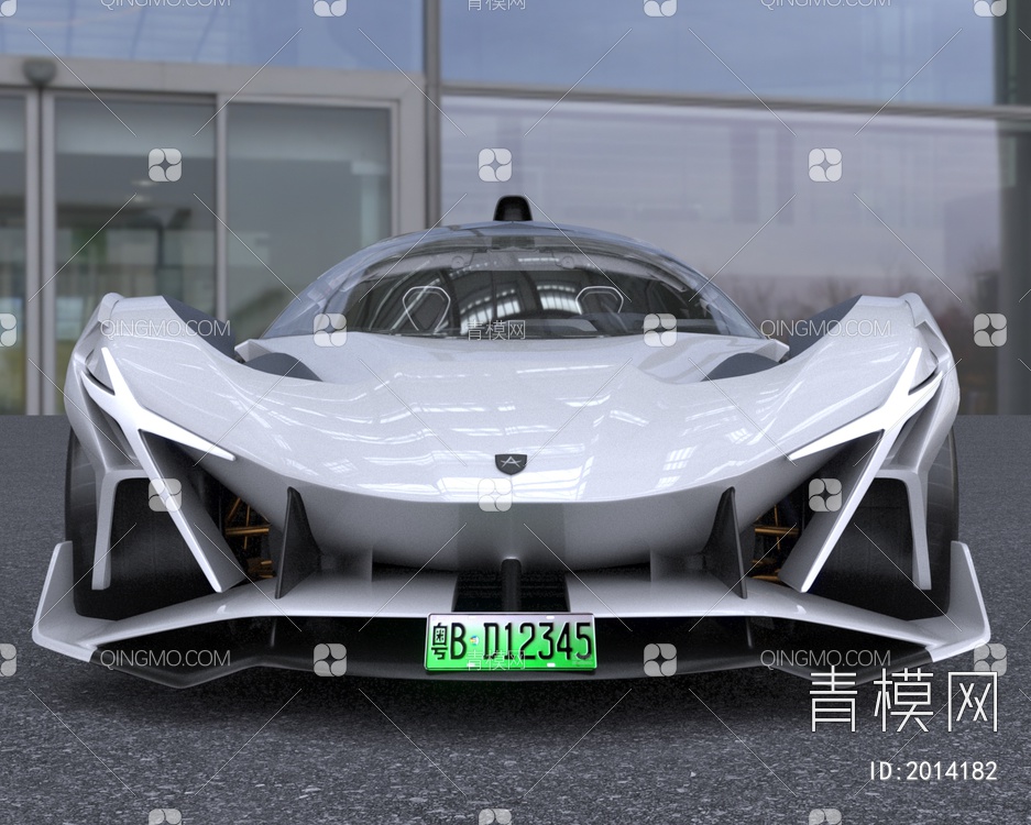 2022款阿波罗evo跑车赛车汽车3D模型下载【ID:2014182】