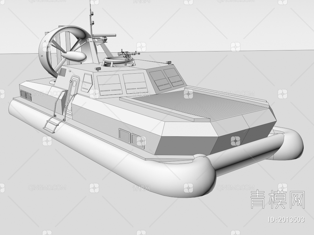 橡皮艇3D模型下载【ID:2013503】