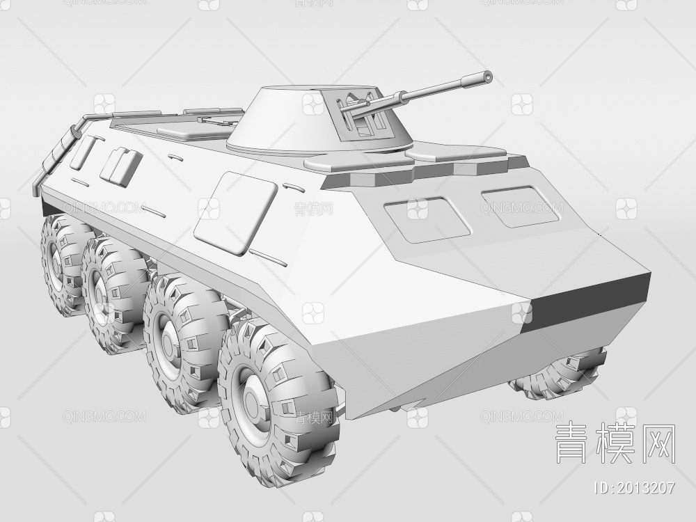 坦克3D模型下载【ID:2013207】