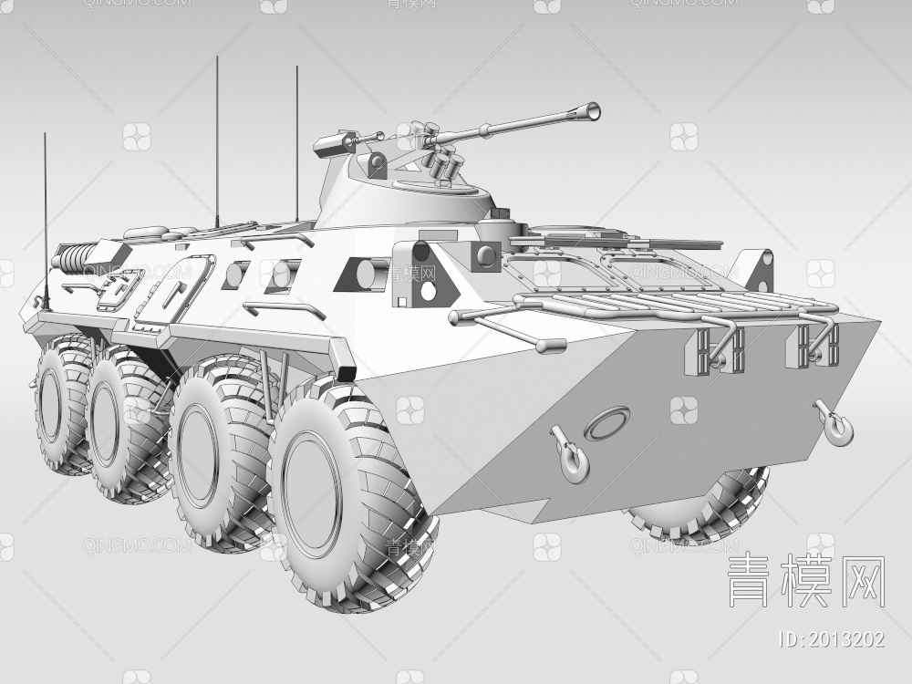 坦克3D模型下载【ID:2013202】