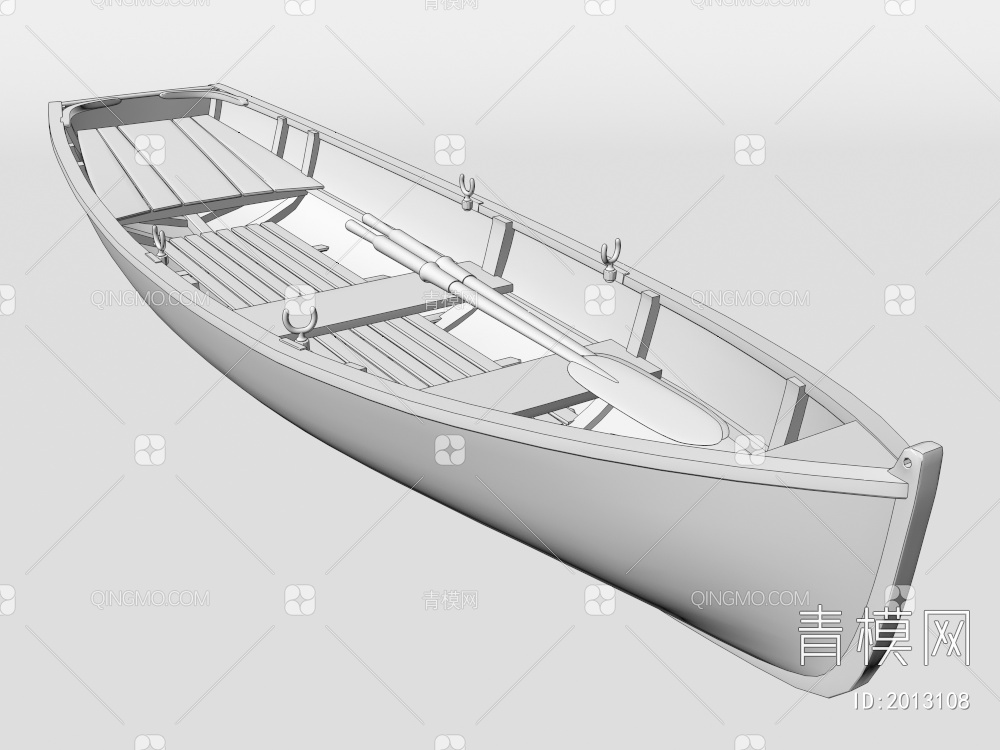 木船3D模型下载【ID:2013108】