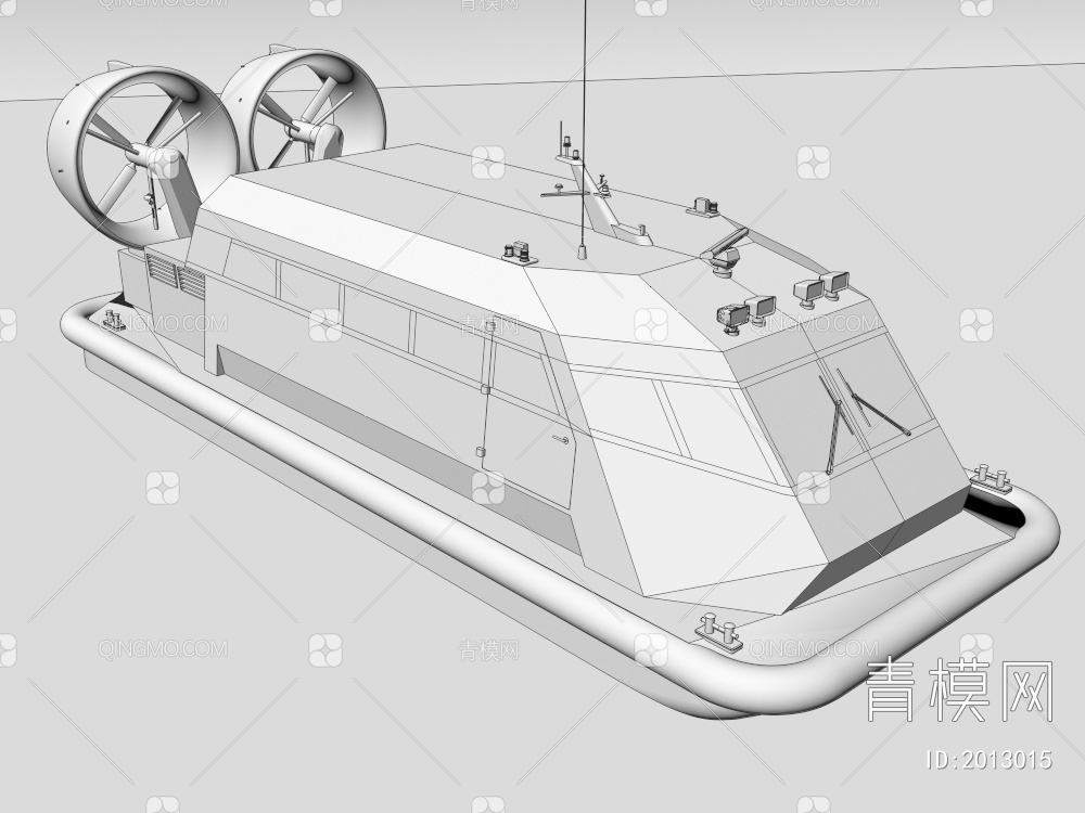 橡皮艇3D模型下载【ID:2013015】