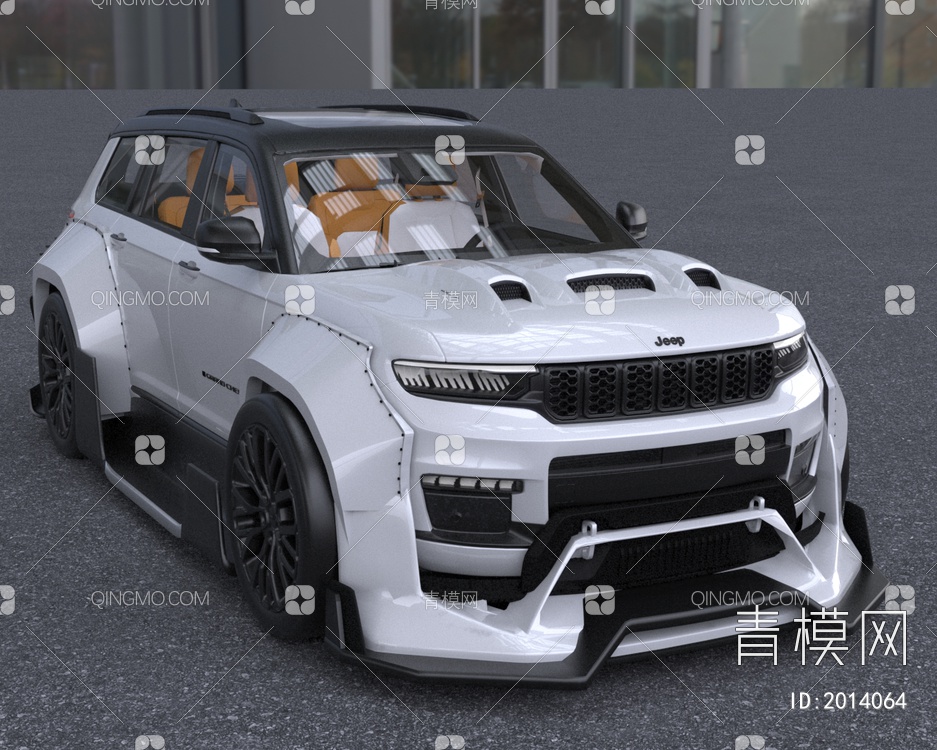 2022款Jeep大切洛基W3D模型下载【ID:2014064】