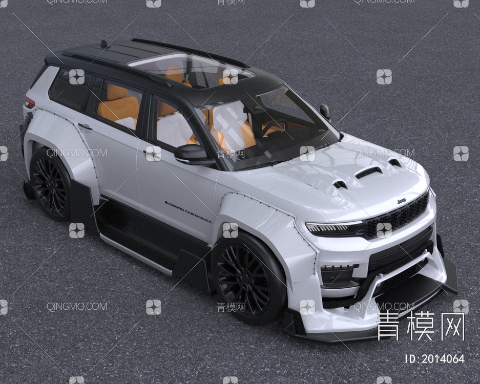 2022款Jeep大切洛基W3D模型下载【ID:2014064】