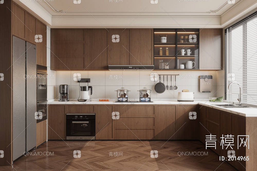 厨房3D模型下载【ID:2014965】