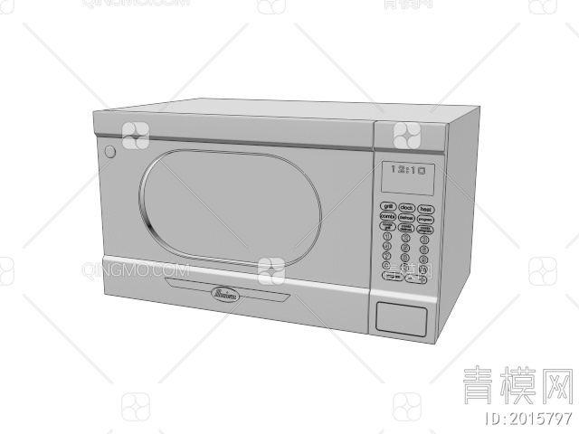 厨房家电 烤箱3D模型下载【ID:2015797】