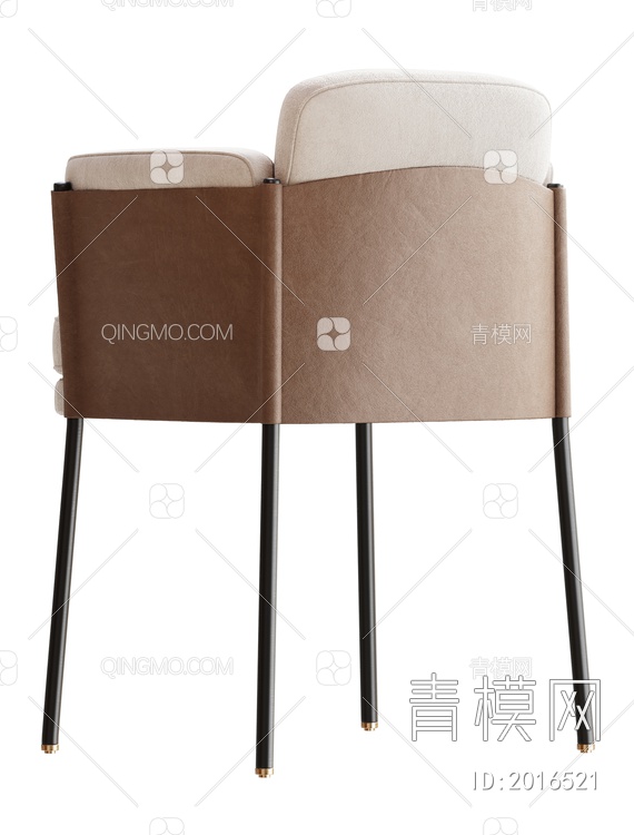 单椅  餐椅  椅子3D模型下载【ID:2016521】