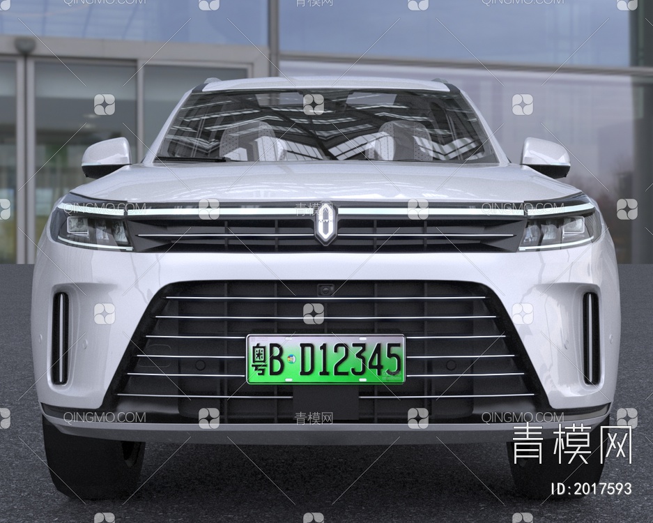 2023款AITO华为问界M7新能源汽车3D模型下载【ID:2017593】