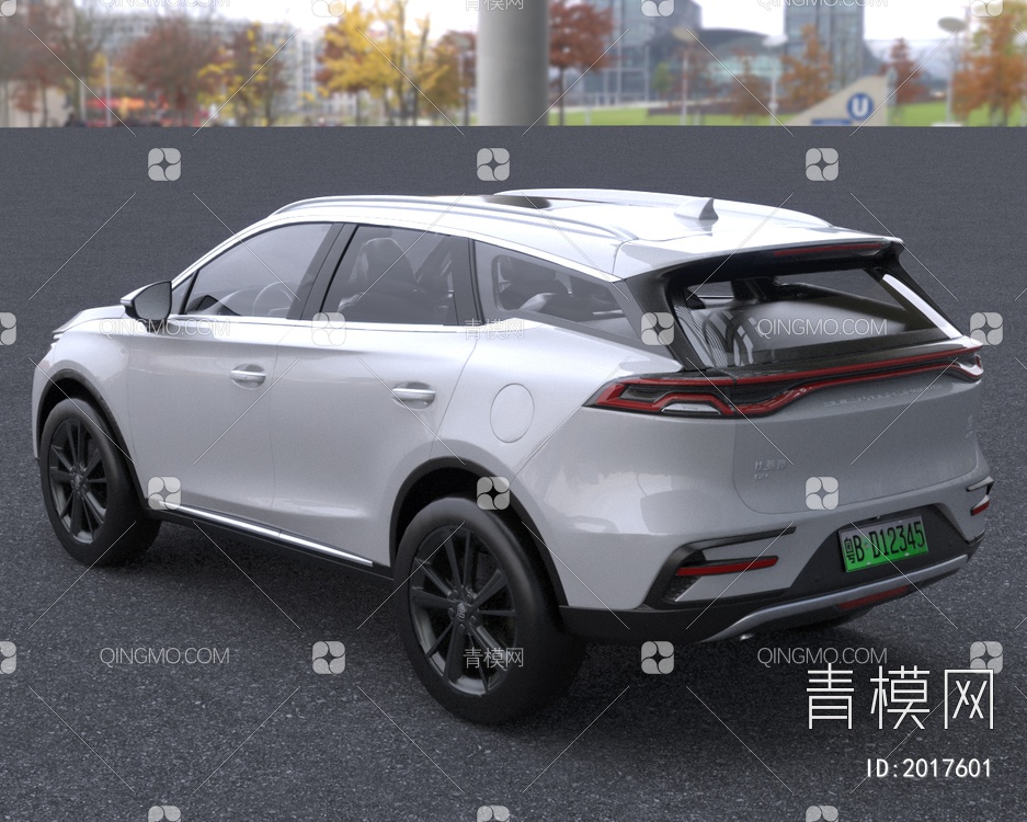 2024款比亚迪唐新能源汽车3D模型下载【ID:2017601】