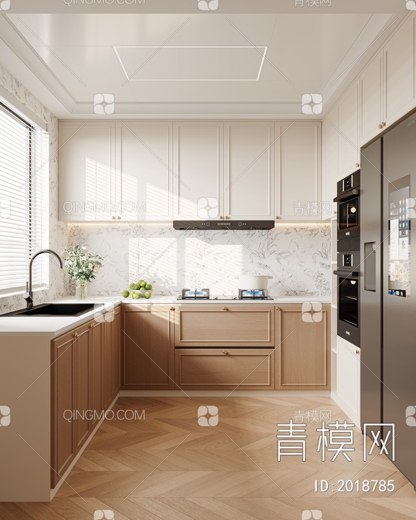厨房3D模型下载【ID:2018785】
