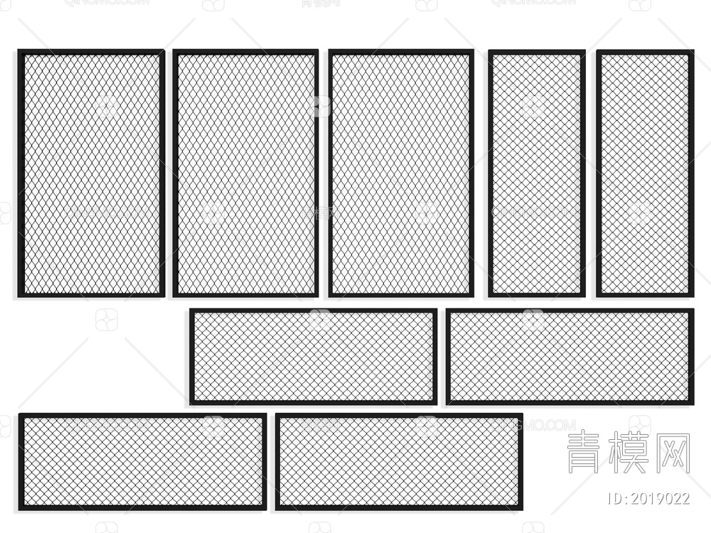 铁丝SU模型下载【ID:2019022】