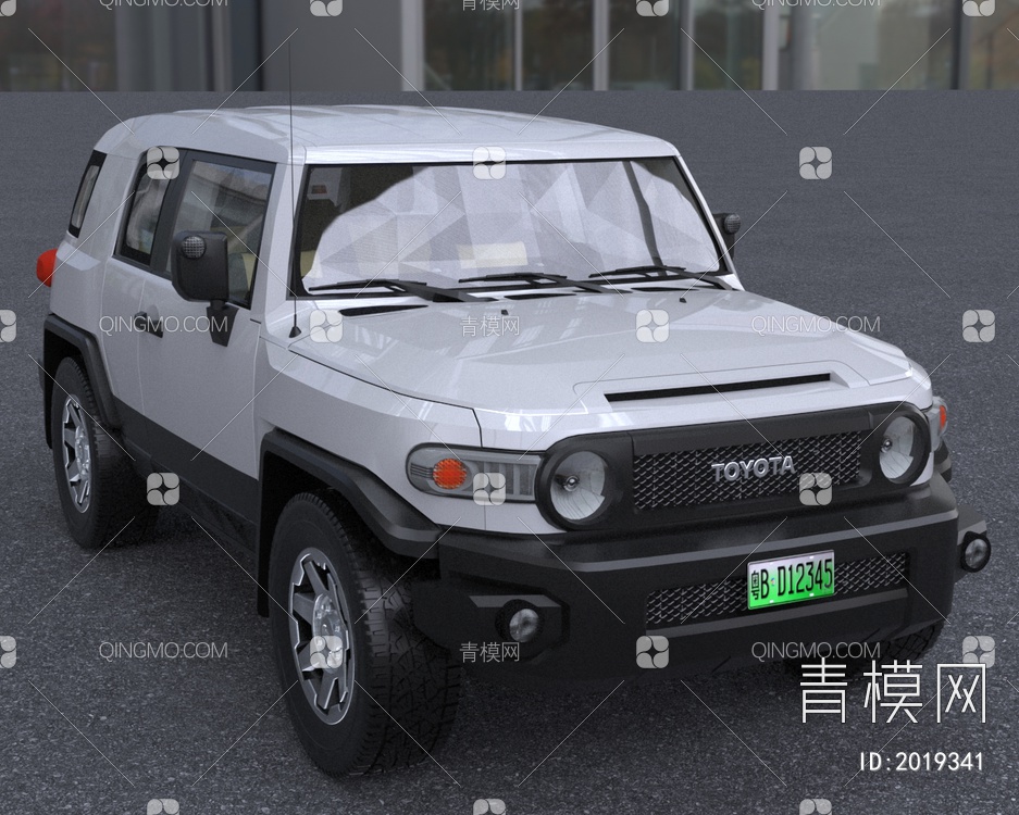 2023款丰田FJ酷路泽汽车3D模型下载【ID:2019341】