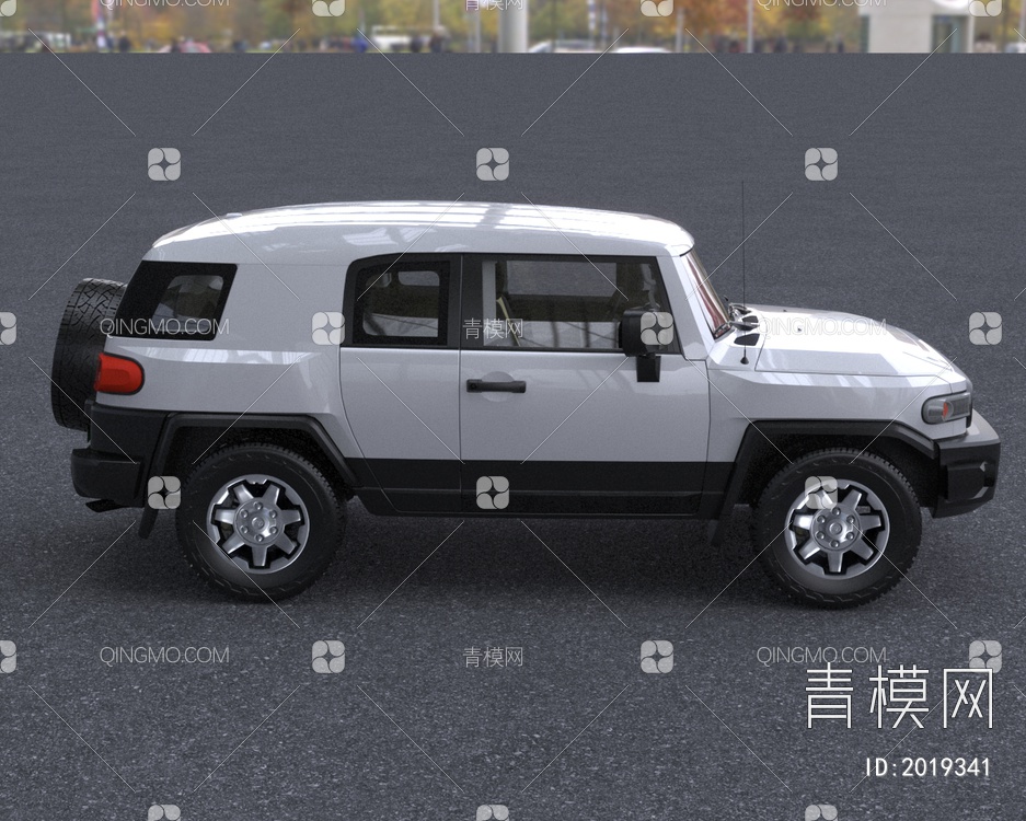2023款丰田FJ酷路泽汽车3D模型下载【ID:2019341】