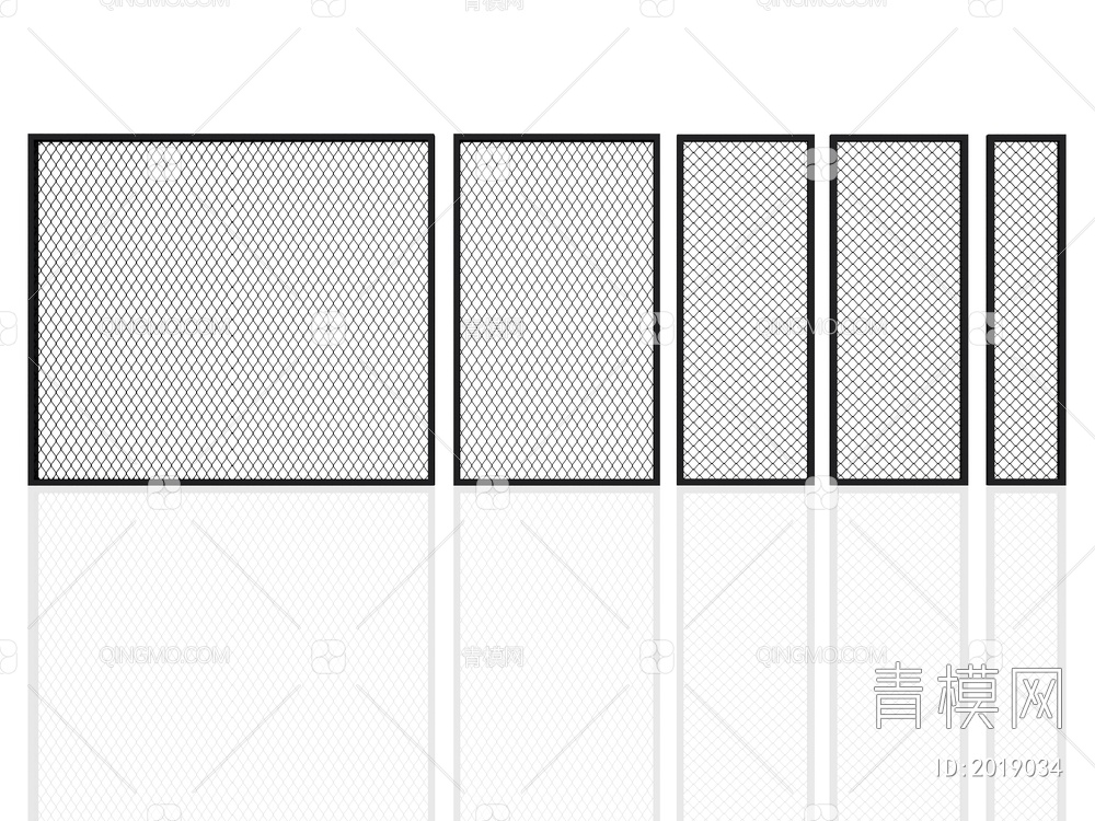 铁丝 屏风3D模型下载【ID:2019034】