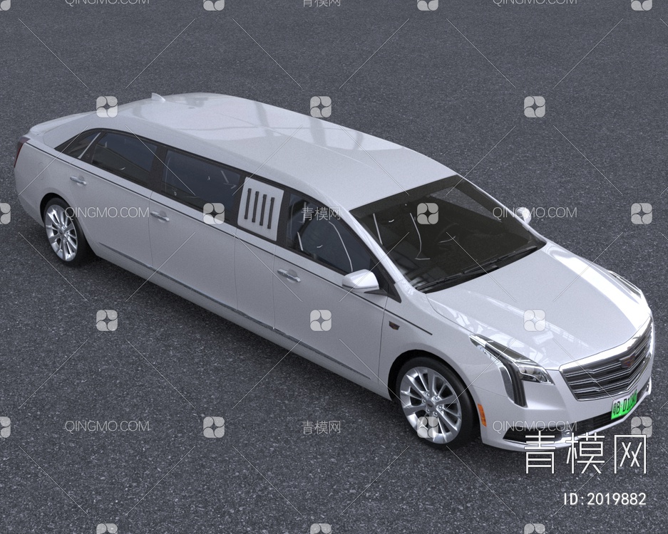 2020款凯迪拉克XTS豪华轿车3D模型下载【ID:2019882】