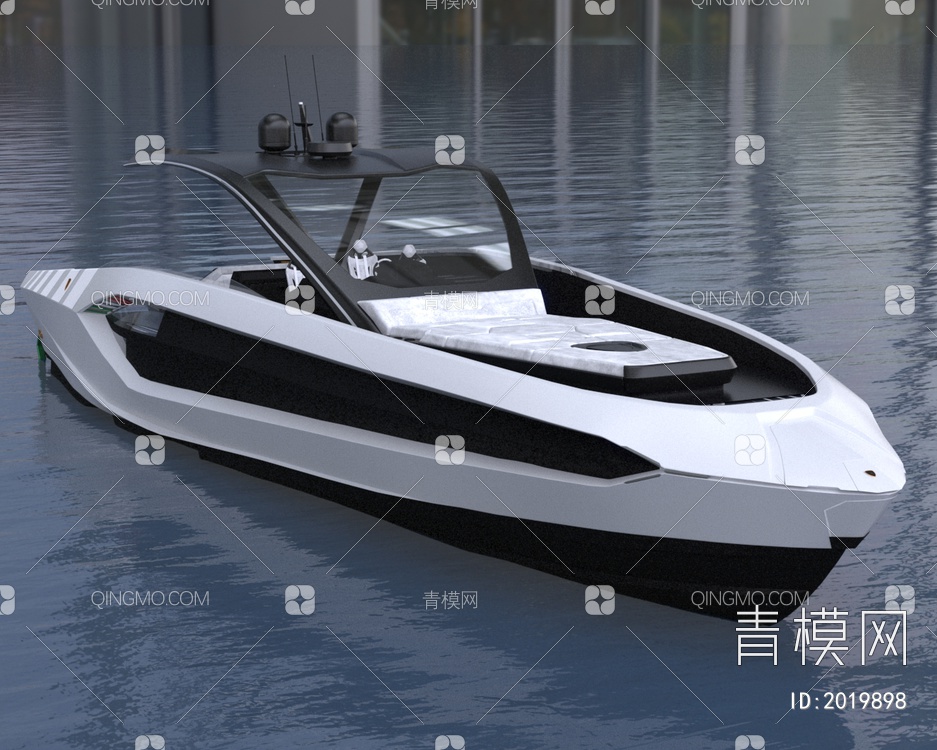 兰博基尼游艇船Tecnomar3D模型下载【ID:2019898】