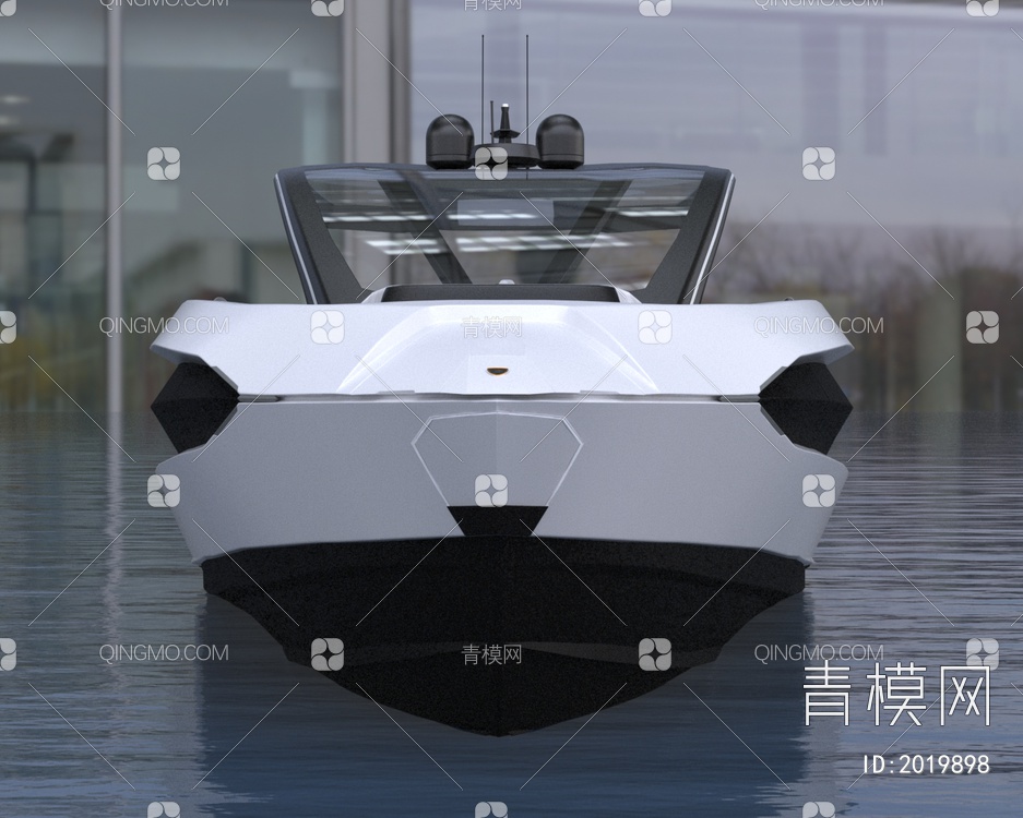 兰博基尼游艇船Tecnomar3D模型下载【ID:2019898】