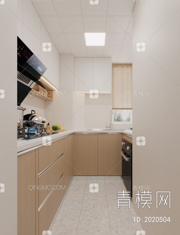 厨房SU模型下载【ID:2020504】
