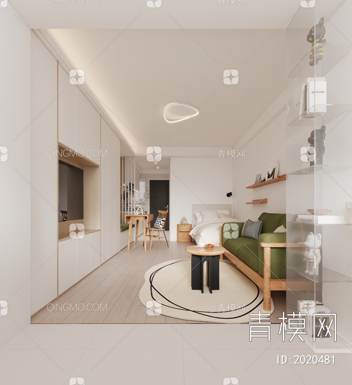 公寓3D模型下载【ID:2020481】