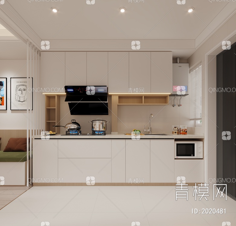 公寓3D模型下载【ID:2020481】