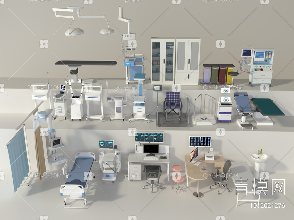 医疗器械3D模型下载【ID:2021276】