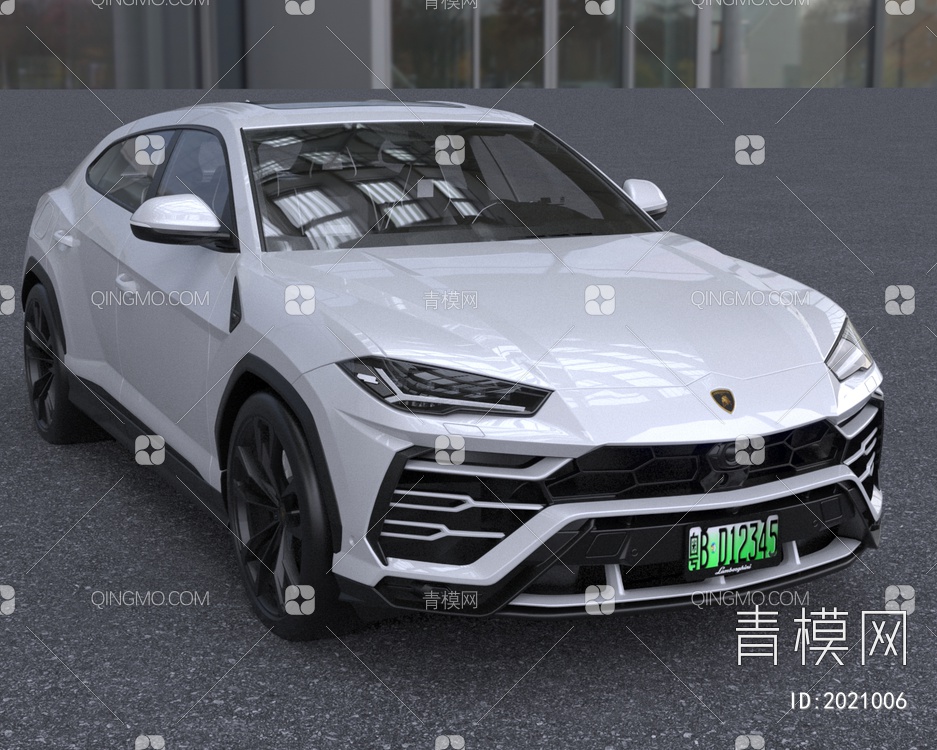 2018款兰博基尼Urus汽车3D模型下载【ID:2021006】