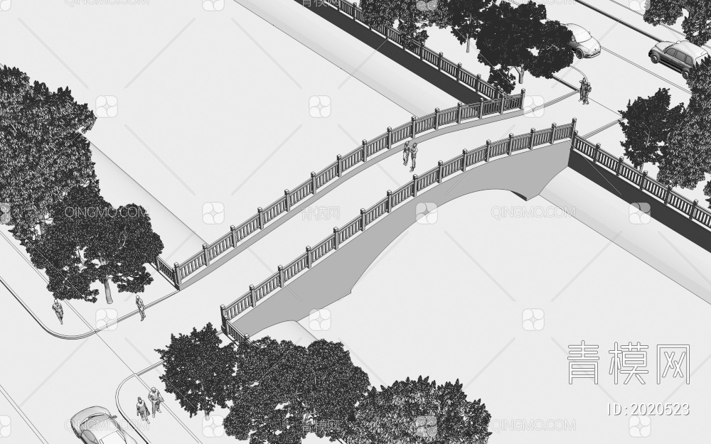 8号新涌桥3D模型下载【ID:2020523】