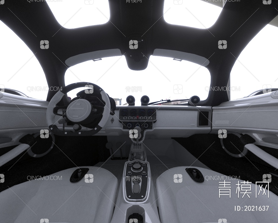 2023款帕加尼乌托邦跑车汽车3D模型下载【ID:2021637】
