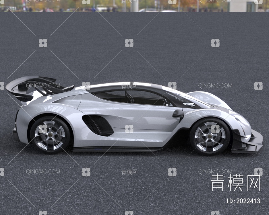 2021款切格21C跑车汽车3D模型下载【ID:2022413】