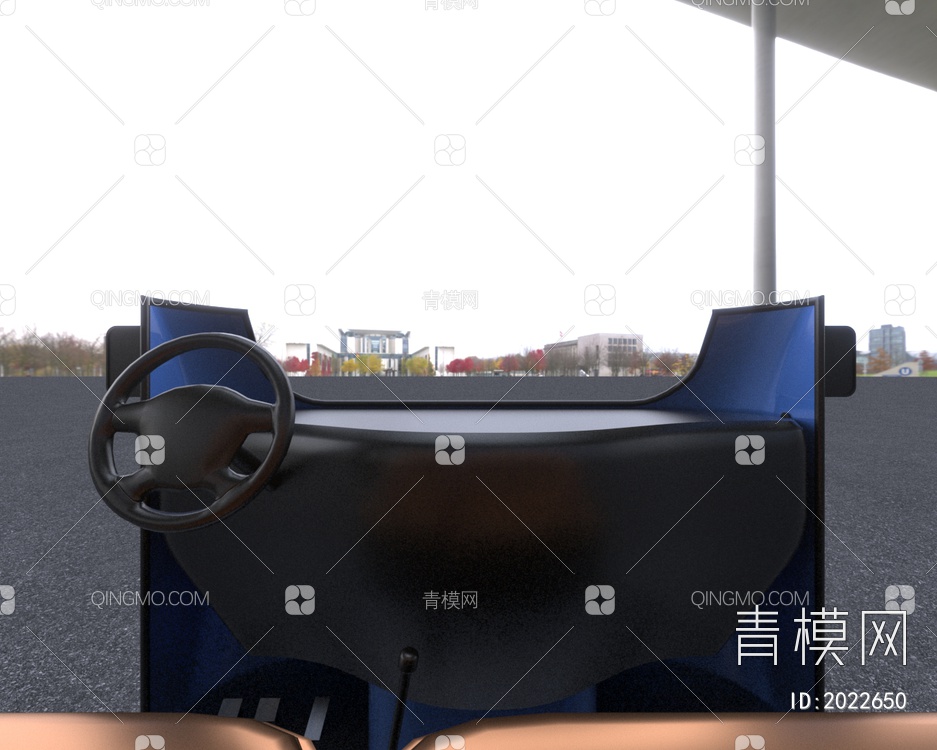 运输载具汽车五征三轮摩托车3D模型下载【ID:2022650】