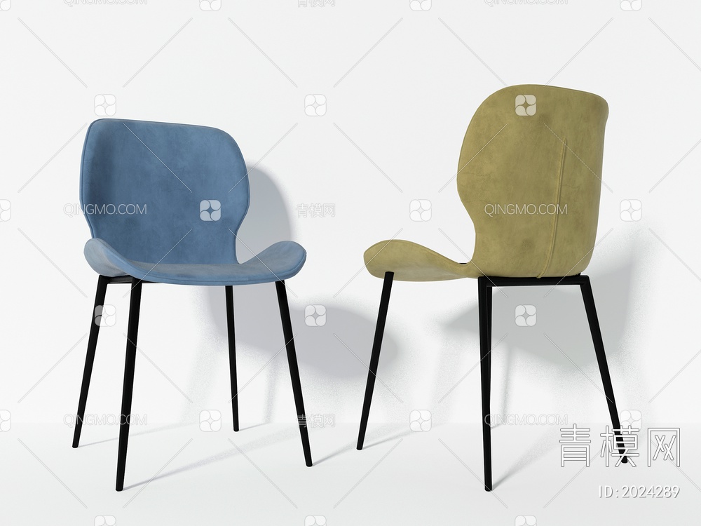 餐椅 休闲椅子3D模型下载【ID:2024289】