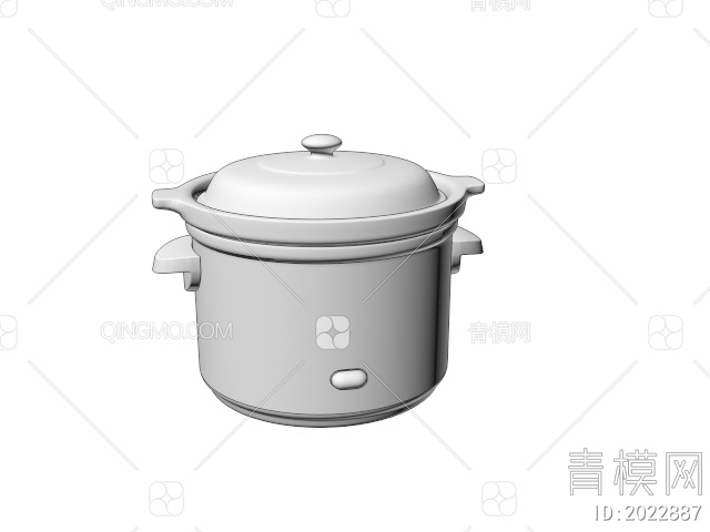 厨房用品 汤锅3D模型下载【ID:2022887】