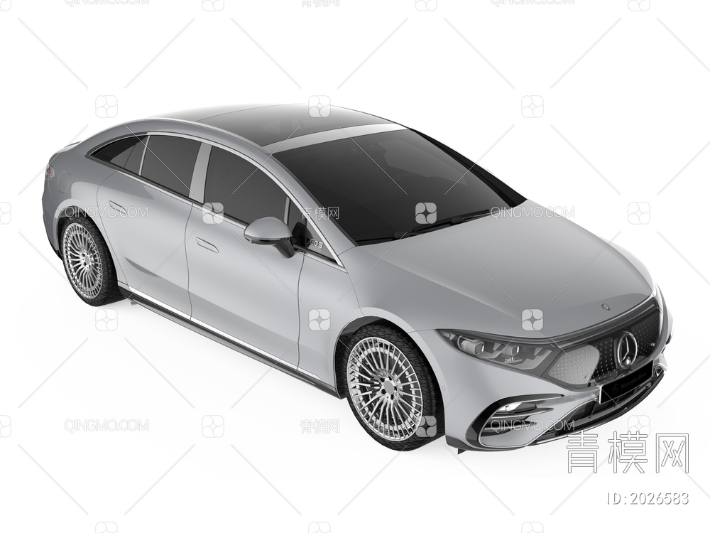 交通工具 奔驰汽车3D模型下载【ID:2026583】