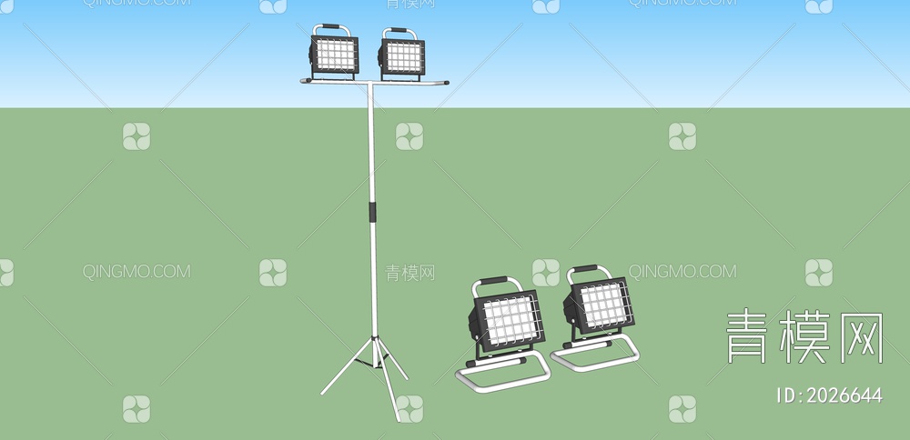 灯具 户外灯具SU模型下载【ID:2026644】