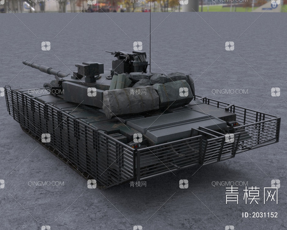 中国人民解放军陆军99式主战坦克3D模型下载【ID:2031152】