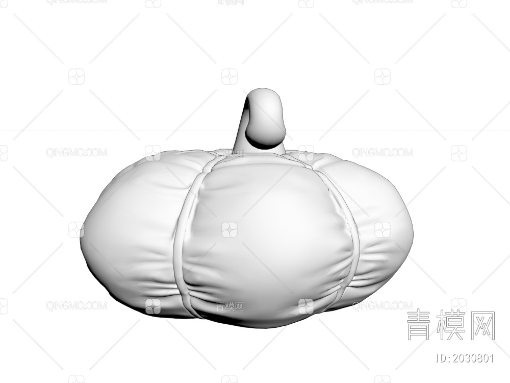 布艺南瓜抱枕3D模型下载【ID:2030801】