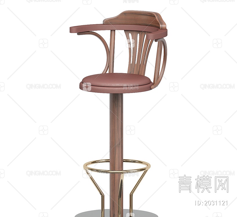 吧椅3D模型下载【ID:2031121】