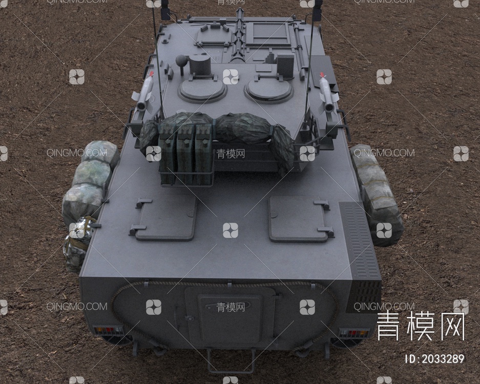 中国人民解放军ZBD09式8X8轮式步兵战车装甲车VNI3D模型下载【ID:2033289】