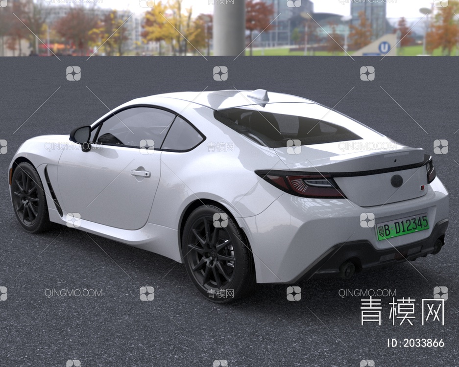 2022款丰田进口GR86跑车3D模型下载【ID:2033866】