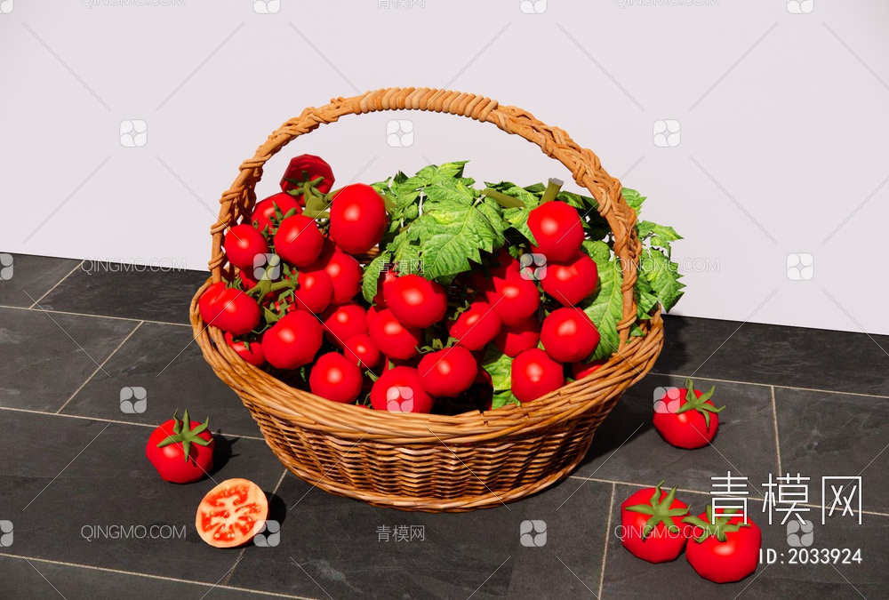水果蔬菜组合SU模型下载【ID:2033924】