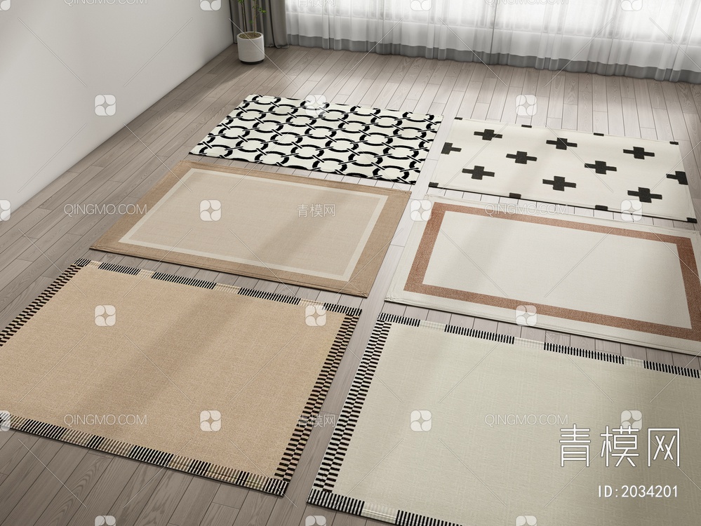 地毯3D模型下载【ID:2034201】