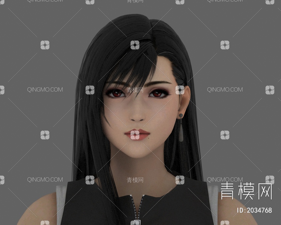 蒂法洛克哈特最终幻想3D模型下载【ID:2034768】