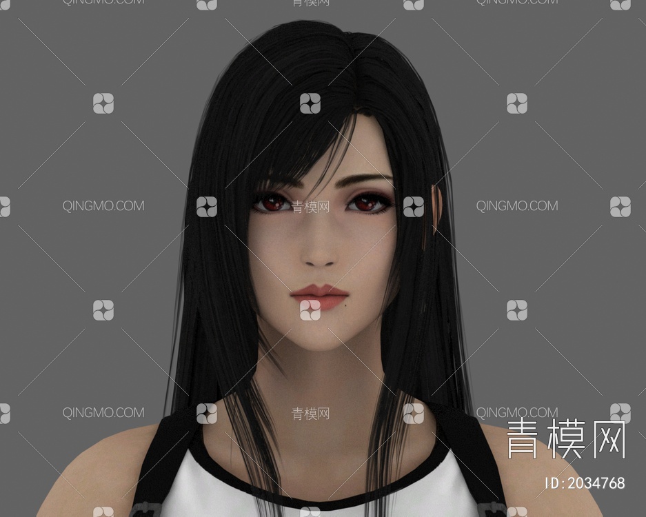蒂法洛克哈特最终幻想3D模型下载【ID:2034768】
